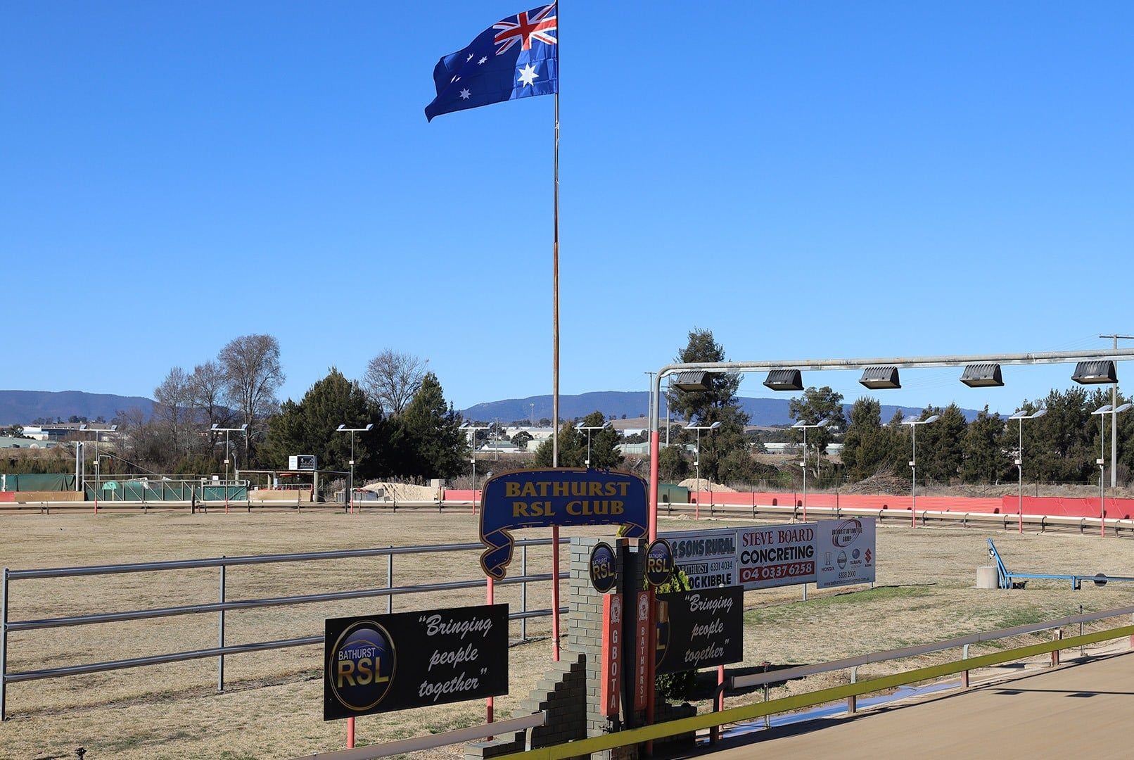 Bathurst finish line